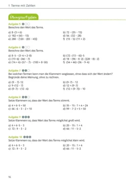 Klett Lerntraining Mittlere Reife·Mathematik*Ich kann Mathe - Terme und Gleichungen 7./8. Klasse