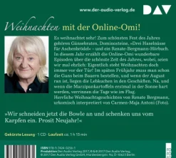 Der Audio Verlag GmbH Romane·Humor & Satire*Ich seh den Baum noch fallen. Renate Bergmanns Weihnachtsabenteuer