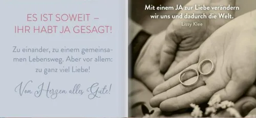 Groh Verlag Liebe & Hochzeit*Ihr habt Ja gesagt!