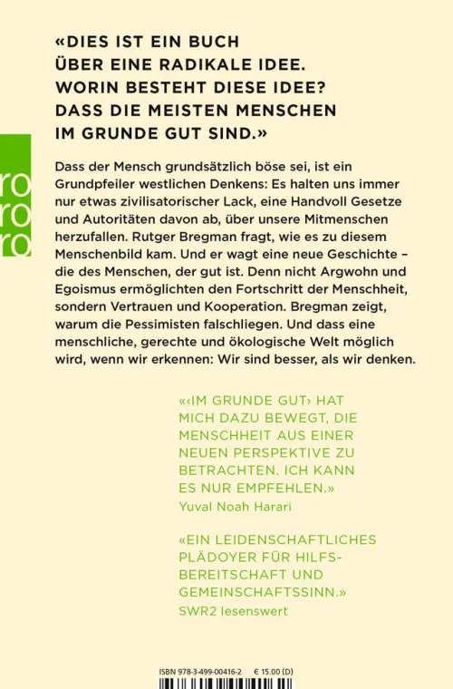 Im Grunde gut*Rowohlt Taschenbuch Hot