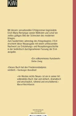 Im Westen nichts Neues*Kiepenheuer & Witsch GmbH Online