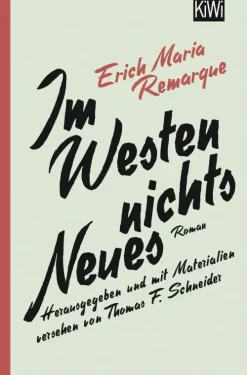 Kiepenheuer & Witsch GmbH Abenteuerromane*Im Westen nichts Neues