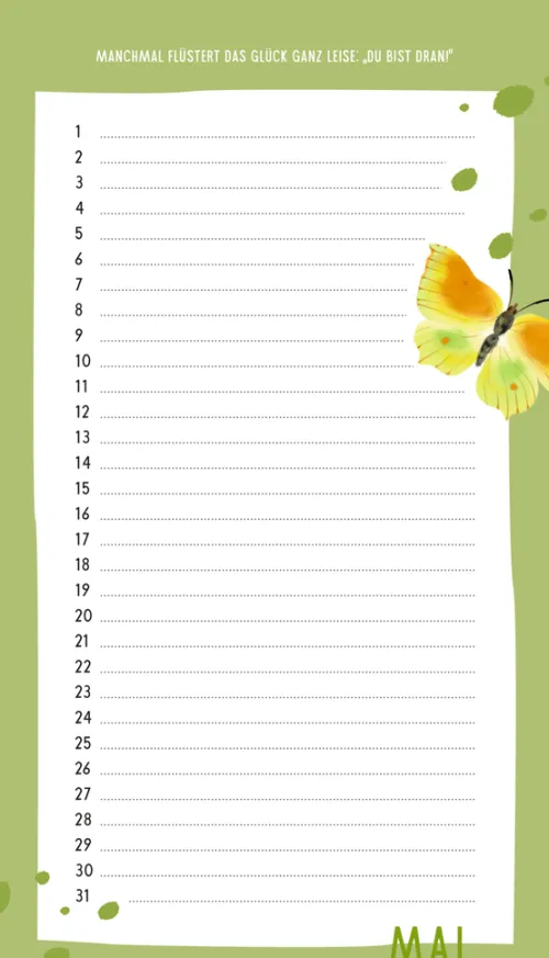 Immerwährender Geburtstagskalender - Vergiss mein nicht*Coppenrath Sale