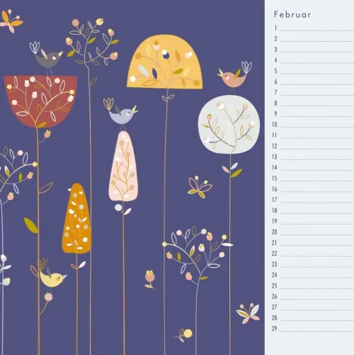 Immerwährender Geburtstagskalender - Little Cosmos - Turnowsky - Quadrat-Format 24 x 24 cm*Neumann Verlage GmbH & Co Outlet