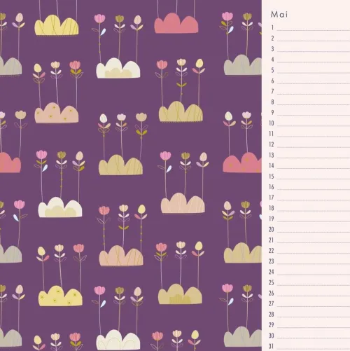 Immerwährender Geburtstagskalender - Little Cosmos - Turnowsky - Quadrat-Format 24 x 24 cm*Neumann Verlage GmbH & Co Outlet