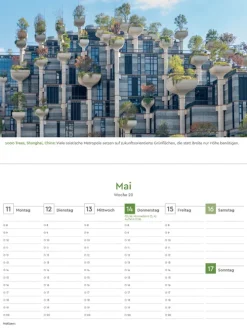 Kunth Kalender Wochenkalender*In 52 Gärten um die Welt - KUNTH Tischkalender 2026