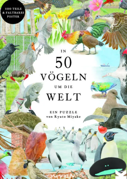 Laurence King Verlag GmbH Puzzles & Puzzlezubehör*In 50 Vögeln um die Welt