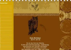 Calvendo Immerwährender Kalender*Indianisches Horoskop / Geburtstagskalender (Tischkalender immerwährend DIN A5 quer)