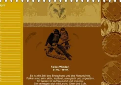 Calvendo Immerwährender Kalender*Indianisches Horoskop / Geburtstagskalender (Tischkalender immerwährend DIN A5 quer)