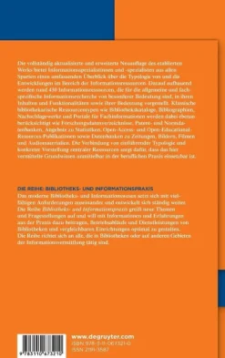 Informationsressourcen*Gruyter, de Saur Outlet