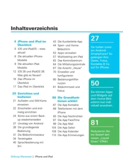 iPhone und iPad*Stiftung Warentest New