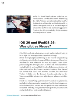 iPhone und iPad*Stiftung Warentest New