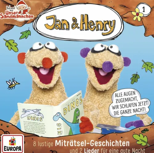 Kinder Sony Music Entertainment Kinder- & Jugendbücher·Reime & Lieder-Jan & Henry 01. 8 Rätsel und 2 Geschichten