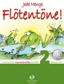 Musikverlag Holzschuh Musikwissenschaft-Jede Menge Flötentöne! 2 (mit Audio-Download)