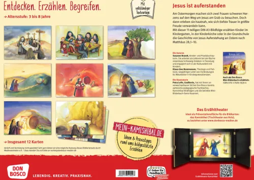 Don Bosco Medien GmbH Lesen & Geschichten-Jesus ist auferstanden. Kamishibai Bildkartenset