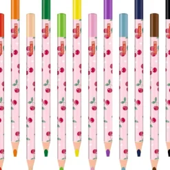 Jumbo Buntstifte 12er Pckg. Fruity Love*Baier & Schneider Discount