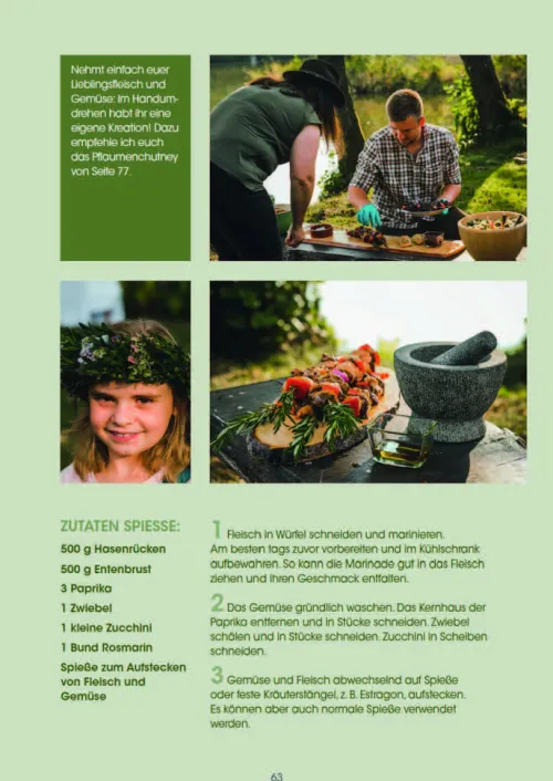 Südost-Verlag Nachhaltigkeit|Grillparty & Picknick*Junge Jäger mögen's WILD