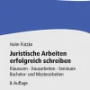 C.H. Beck Jura*Juristische Arbeiten erfolgreich schreiben