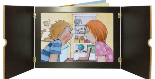 Don Bosco Medien GmbH Lesen & Geschichten-Kamishibai mit Einschub von oben. Für DIN A3-Bildkarten