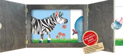 Don Bosco Medien GmbH Lesen & Geschichten-Kamishibai mit seitlichem Einschub und offener Rückwand. Erzähltheater für Bildkarten in DIN A3