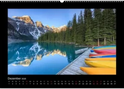 Calvendo Wandkalender-KANADA - Rocky Mountains (Wandkalender 2026 DIN A2 quer), Monatskalender