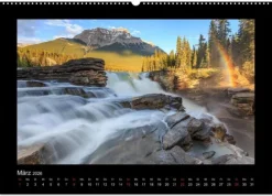 Calvendo Wandkalender-KANADA - Rocky Mountains (Wandkalender 2026 DIN A2 quer), Monatskalender