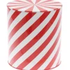 Keksdose Streifen, rot-weiß*RICO-Design tap Discount