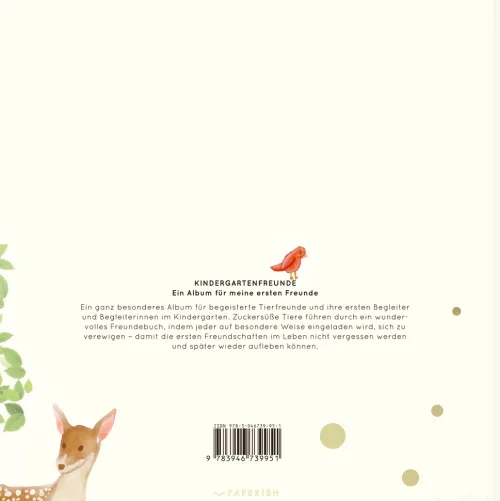 PAPERISH Verlag Freundebücher*Kindergartenfreunde