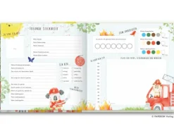 PAPERISH Verlag Freundebücher*Kindergartenfreunde - FEUERWEHR