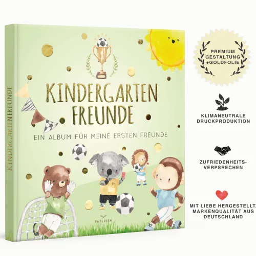 Kindergartenfreunde - Fußball*PAPERISH Verlag New