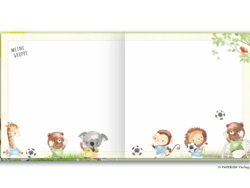 Kindergartenfreunde - Fußball*PAPERISH Verlag New