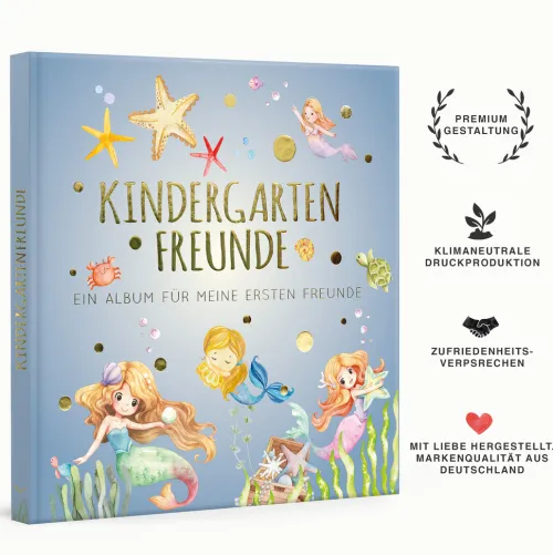 Kindergartenfreunde - MEERJUNGFRAU*PAPERISH Verlag Hot