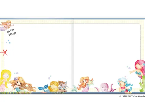 Kindergartenfreunde - MEERJUNGFRAU*PAPERISH Verlag Hot