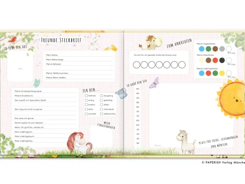 Kindergartenfreunde - PFERDE*PAPERISH Verlag Best