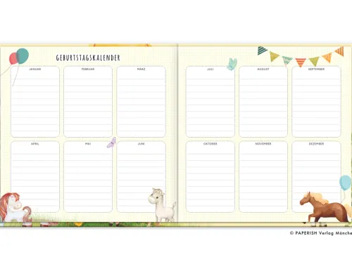 Kindergartenfreunde - PFERDE*PAPERISH Verlag Best