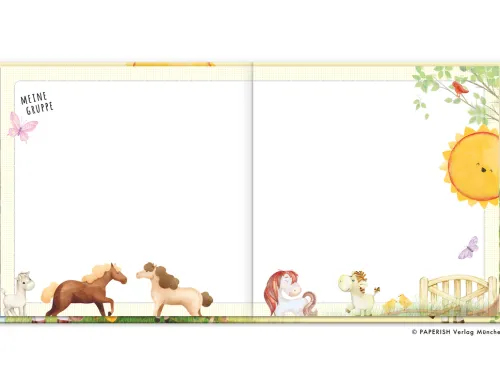 Kindergartenfreunde - PFERDE*PAPERISH Verlag Best