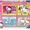 Ravensburger Spieleverlag Puzzles & Puzzlezubehör-Kinderpuzzle 4x100 Teile - Los geht's, Hello Kitty!