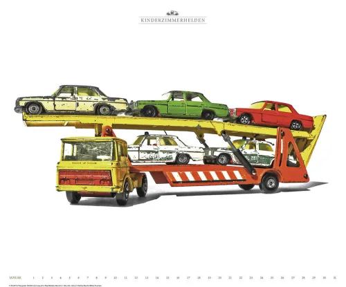 KINDERZIMMERHELDEN - Die bunte Welt der Spielzeugautos*Edition Panorama GmbH Hot