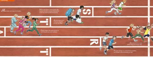 Kinder Klett Kinderbuch 6-10 Jahre-Klassenbuch - Wer gewinnt im Spiel des Lebens?