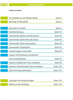 Klett Lerntraining Grundschule·Deutsch*Klett Die Deutsch-Helden: Deutsch-Testblock So gut bin ich! 4. Klasse