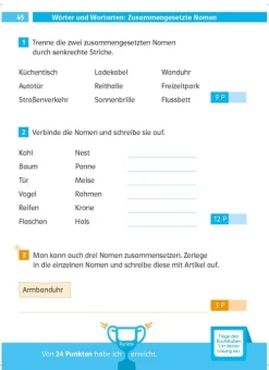 Klett Lerntraining Grundschule·Deutsch*Klett Die Deutsch-Helden: Deutsch-Testblock So gut bin ich! 4. Klasse