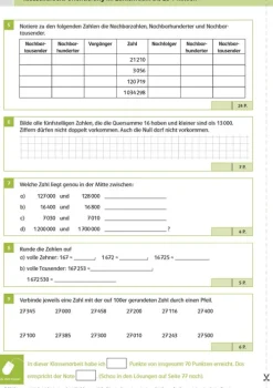 Klett Lerntraining Grundschule·Mathematik*Klett Sicher ins Gymnasium: Klassenarbeitstrainer für den Übertritt Mathematik 4. Klasse