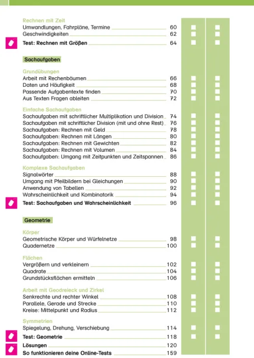 Klett Sicher ins Gymnasium Mathematik 4. Klasse*Klett Lerntraining Clearance