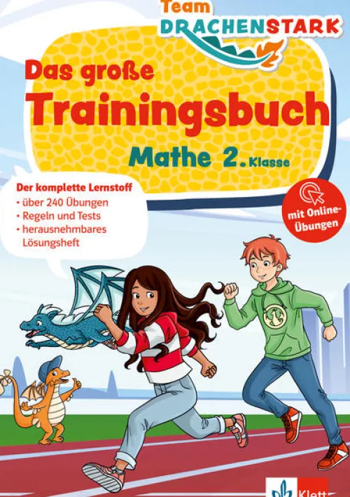 Klett Lerntraining Grundschule·Mathematik*Klett Team Drachenstark: Das große Trainingsbuch Mathe 2. Klasse