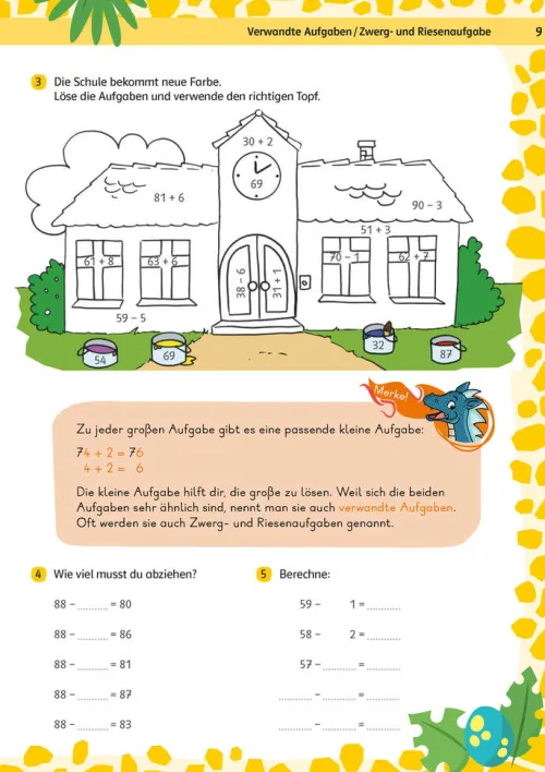 Klett Lerntraining Grundschule·Mathematik*Klett Team Drachenstark: Das große Trainingsbuch Mathe 2. Klasse