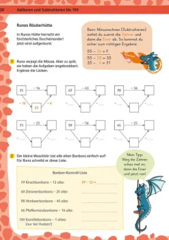 Klett Lerntraining Grundschule·Mathematik*Klett Team Drachenstark: Das große Trainingsbuch Mathe 2. Klasse