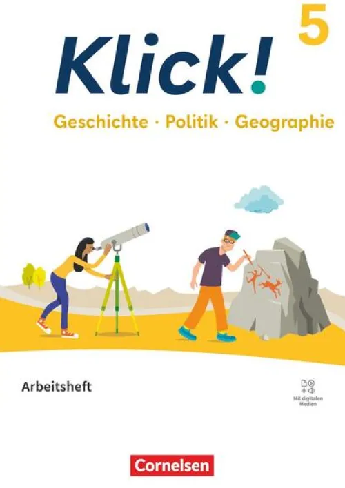 Cornelsen Verlag GmbH Nach Fächern·Politik & Sozialkunde|Nach Fächern·Biologie*Klick! - Fächerübergreifendes Lehrwerk für Lernende mit Förderbedarf - Geschichte Politik Geographie - Fachhefte für alle Bundesländer - Ausgabe ab 2024 - 5. Schuljahr