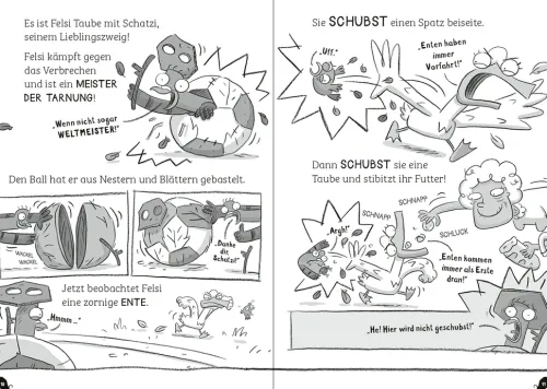 Knallharte Tauben quaken sich um Kopf und Kragen (Band 9)*Loewe Verlag GmbH Best