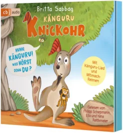 Kinder cbj audio Kinder- & Jugendbücher·Bilderbücher-Känguru Knickohr - Huhu, Känguru! Was hörst denn du?
