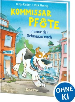 Loewe Verlag GmbH 6-10 Jahre*Kommissar Pfote (Band 1) - Immer der Schnauze nach